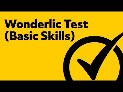 Free Wonderlic Basic Skills Test