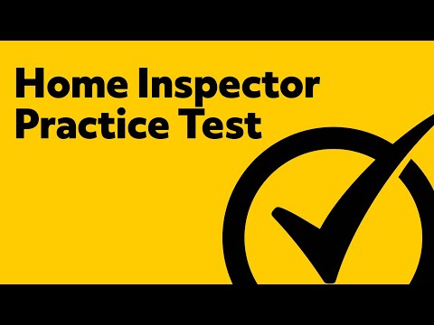 Home Inspector Exam Study Guide (Practice)