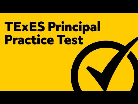 TExES Principal Exam (Review Session)