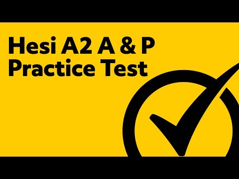 Hesi A2 Anatomy and Physiology Practice Test