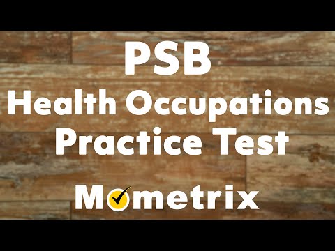 PSB Health Occupations Practice Test