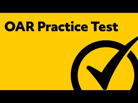OAR Exam Practice Test