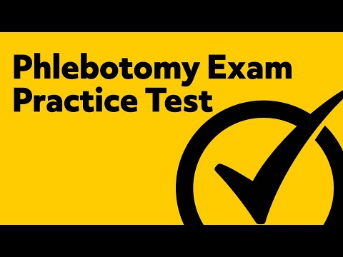 Phlebotomy Exam Practice Test