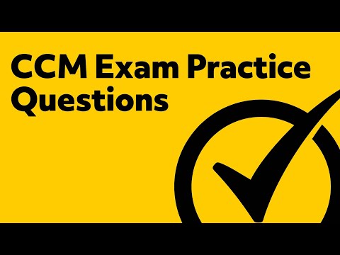 Free CCM Practice Test