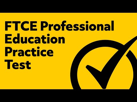 FTCE Professional Education Test Questions
