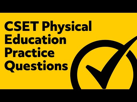 Free CSET Physical Education Practice Test