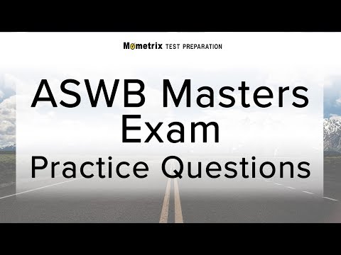 ASWB Masters Exam Practice Questions