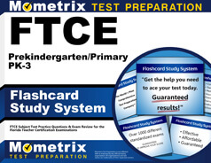 FTCE Prekindergarten/Primary PK-3 Exam Study Guide: Test Prep with 525+  Practice Questions for the Florida Teacher Certification Examinations (053)  [2 (Paperback)