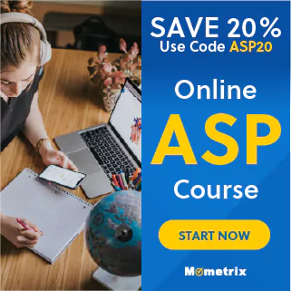 Ad for a Mometrix online course